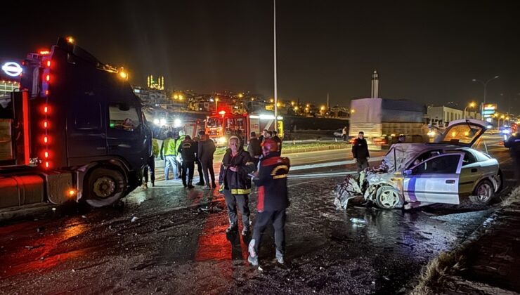 Kahramanmaraş’ta zincirleme kaza: 3 yaralı