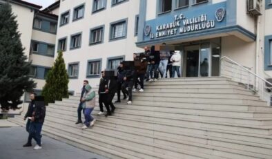 Karabük’te 8 milyon TL’lik dolandırıcılık sonucu 10 kişi tutuklandı