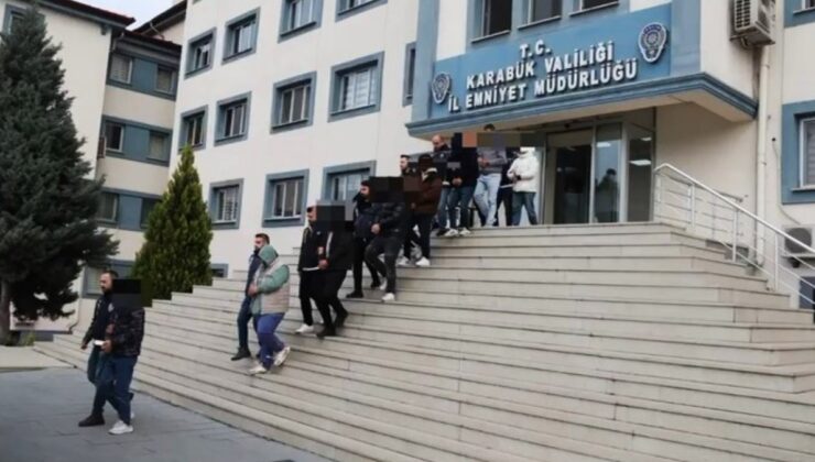 Karabük’te 8 milyon TL’lik dolandırıcılık sonucu 10 kişi tutuklandı