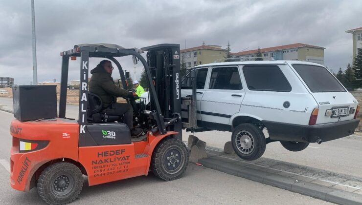 Karaman’da otomobil kazası