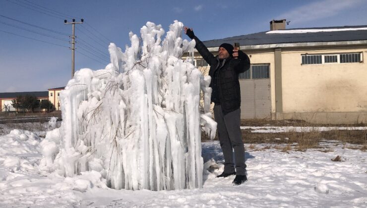Kars bahar ayında kışı yaşıyor