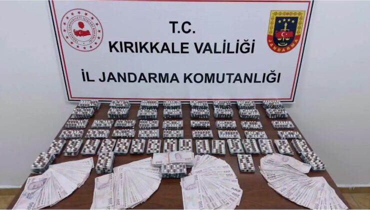 Kırıkkale’de jandarma evin her köşesini didik didik etti