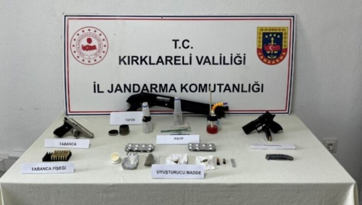 Kırklareli’nde uyuşturucu operasyonu: 13 gözaltı