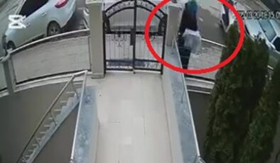 Kocaeli’de apartmanın önüne bırakılan ampulleri çaldı