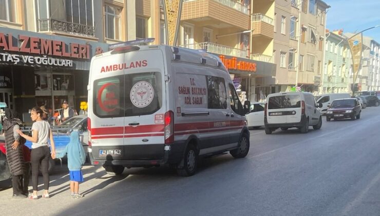 Konya’da para çektikten sonra düşüp öldü