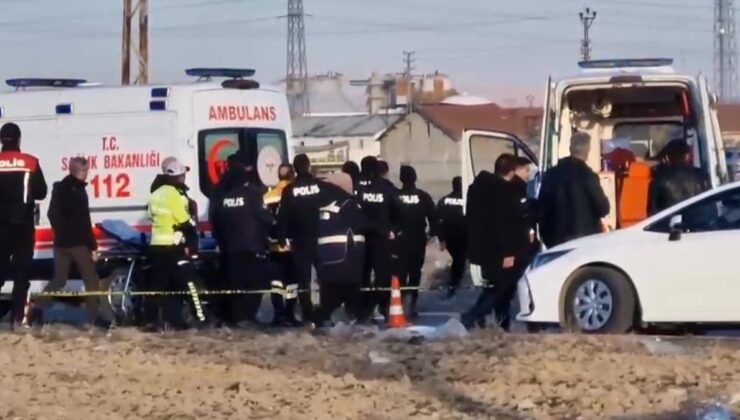 Konya’da tır, polis aracına çarptı: 1 şehit, 2 yaralı