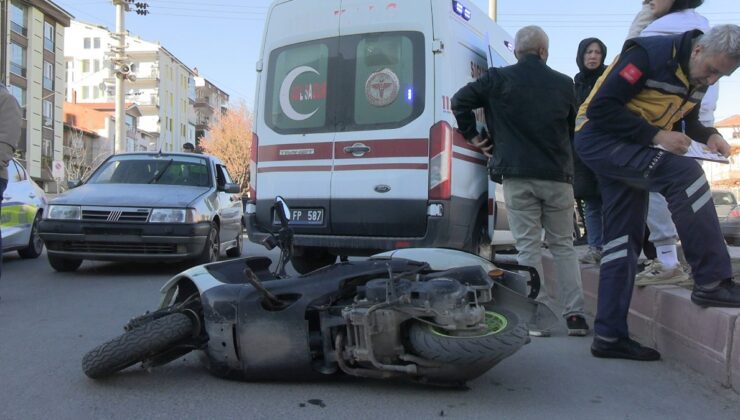 Kütahya’da trafik kazası: 2 yaralı