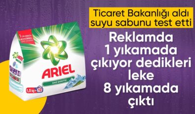 ‘Lekeler tek yıkamada geçer’ diyen deterjan markasına 2,2 milyon lira ceza
