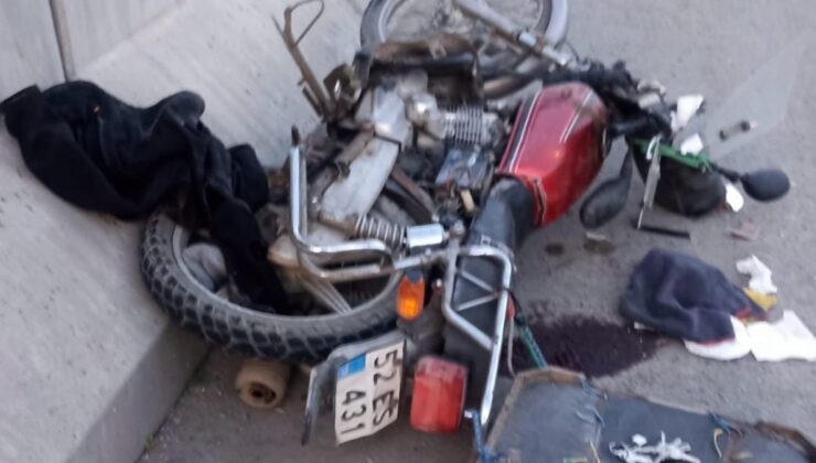 Ordu’da cip ile motosiklet çarpıştı