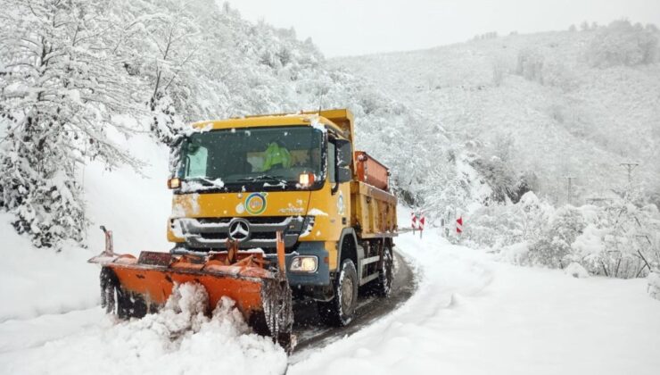 Ordu’da karla mücadele yeniden başladı
