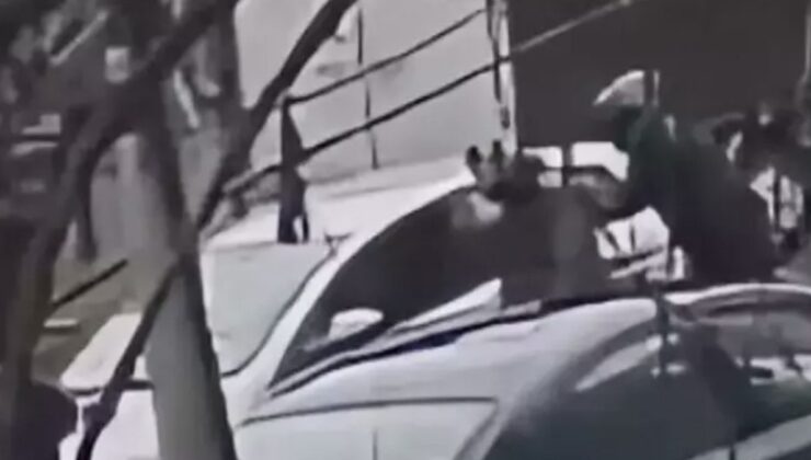 Pendik’te otomobille motokuryeyi ezmişti: Yeni görüntüler ortaya çıktı