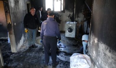 Rize’de hırsızlık için girdikleri villayı kundakladılar