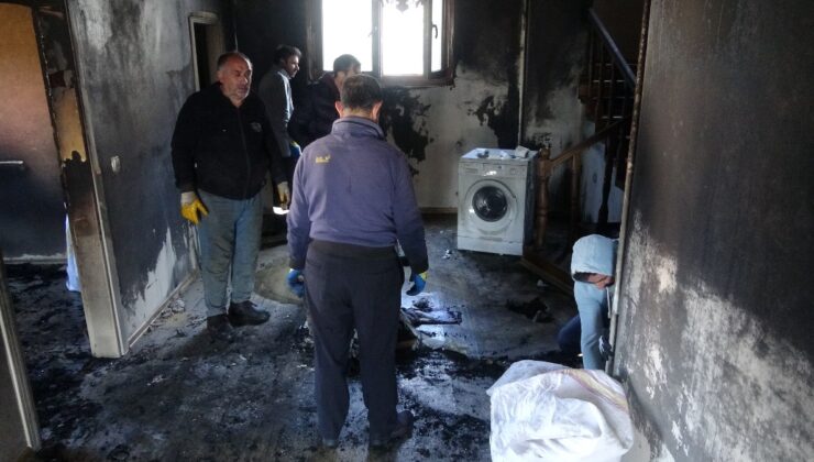 Rize’de hırsızlık için girdikleri villayı kundakladılar