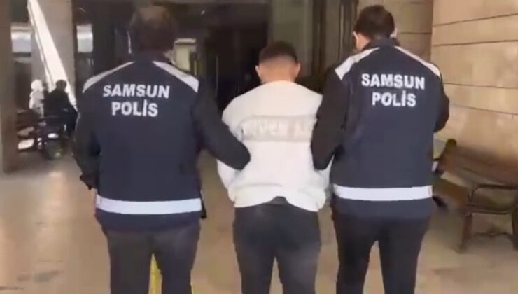Samsun’da 8 yıl hapis cezası bulunan hükümlü yakalandı