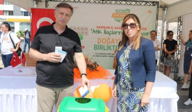 Samsun’da atık ilaçlar toplama noktalarına gidiyor