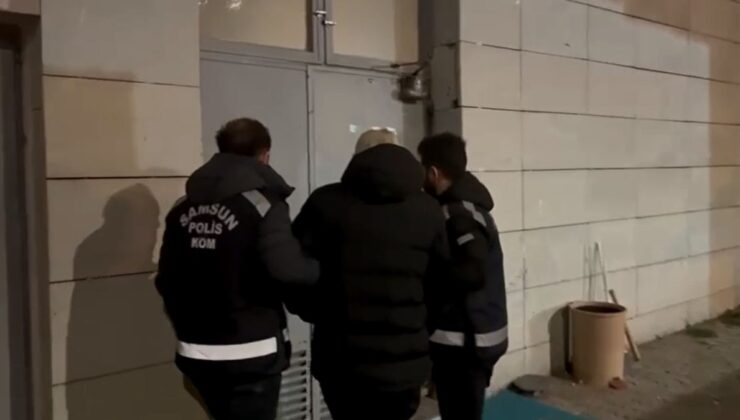 Samsun’da kırmızı bültenle aranan hükümlü yakalandı