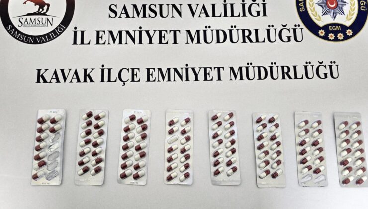 Samsun’da uyuşturucu operasyonu: 3 kişi yakalandı