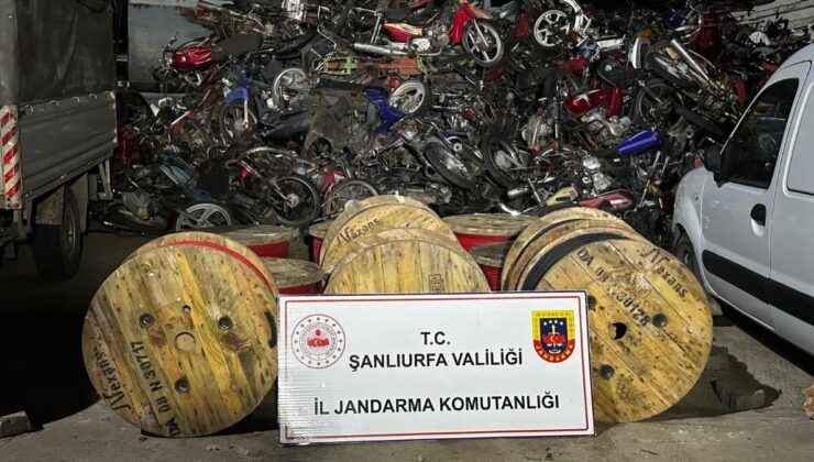 Şanlıurfa’da 6 milyon TL değerindeki elektrik kablosu çaldılar