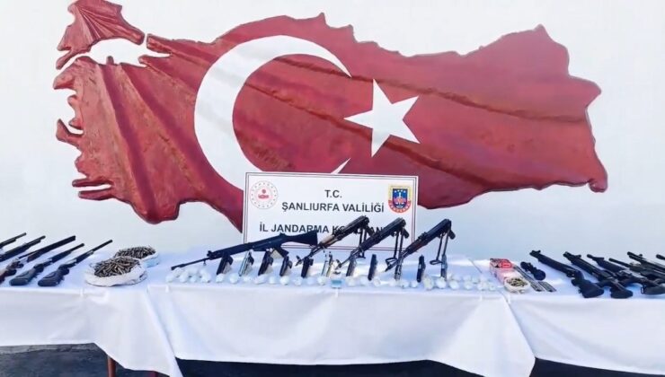 Şanlıurfa’da silah ve mühimmat bulundu