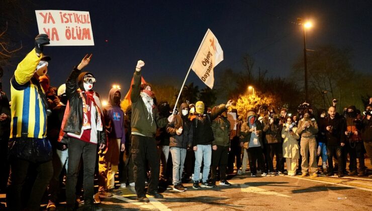 Saraçhane’de İmamoğlu protestoları: Polislere saldırdılar