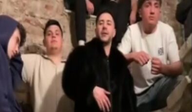 Sarıyer’de klip çektikleri eski topçu karakolunda yangın çıkardılar