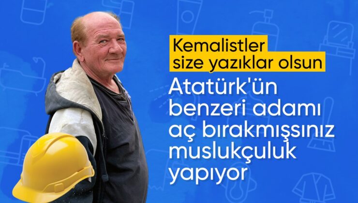 Türkiye’nin son Atatürk’e benzeyeni: Bursalı tesisatçı