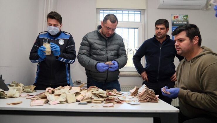 Yalova’da üzerinde 164 bin lira ile yakalanan dilenci