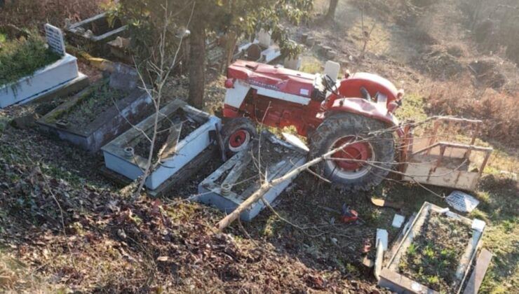 Zonguldak’ta devrilen traktörün sürücüsü hayatını kaybetti