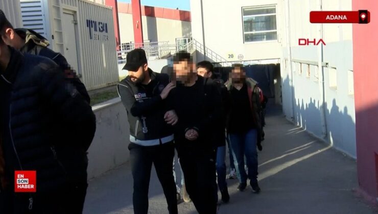 Adana merkezli 4 ilde organize suç örgütüne operasyon
