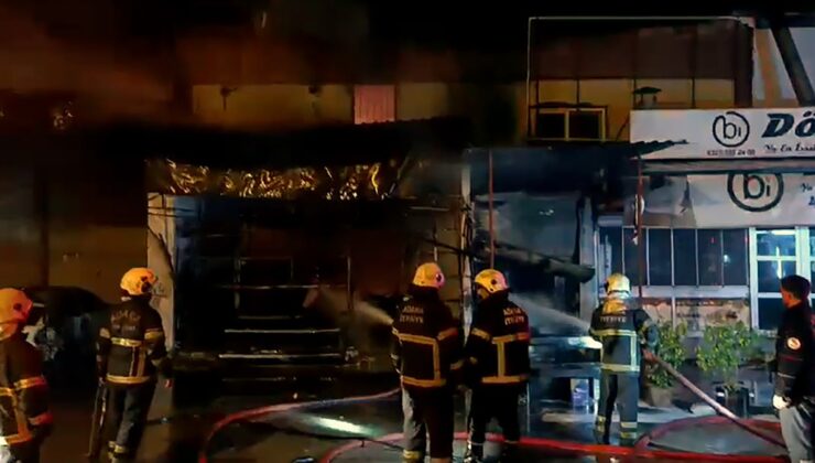 Adana’da kadın esnafın iş yerini benzin döküp yaktılar