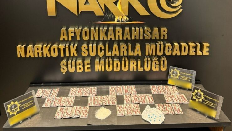 Afyonkarahisar’da 9 kişi uyuşturucu madde ile yakalandı