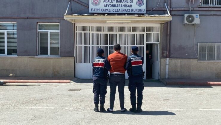 Afyonkarahisar’da aranan şahıs yakalandı