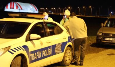 Aksaray’da alkollü yakalanan sürücü : Cezamı ödüyorum