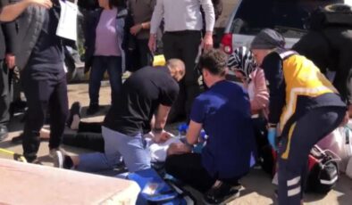 Amasya’da taburcu olduğu hastanenin önünde kalbi durdu