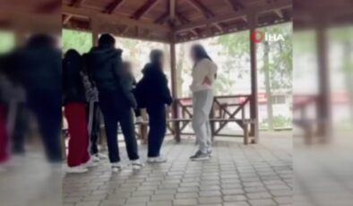 Ankara’da genç kızlar darbettikleri çocuğu kayda aldı