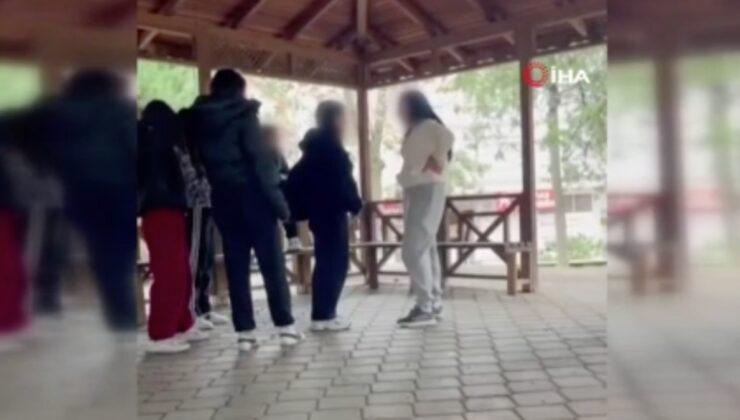 Ankara’da genç kızlar darbettikleri çocuğu kayda aldı