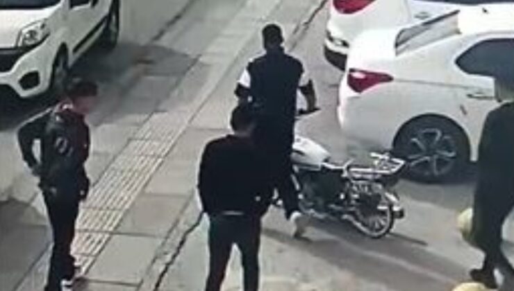 Ankara’da motosikleti saniyeler içerisinde çalıp kaçtılar