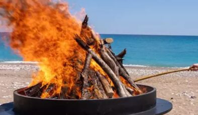 Antalya Kemer’de bu yıl turizm sezonu, olimpiyat ateşiyle açıldı