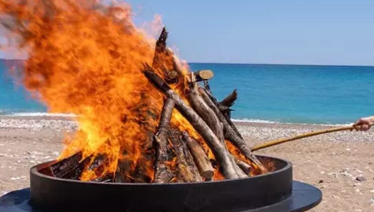Antalya Kemer’de bu yıl turizm sezonu, olimpiyat ateşiyle açıldı
