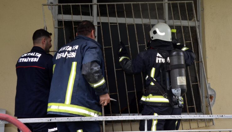 Antalya’da babasıyla tarışan genç, evi yakmaya çalıştı