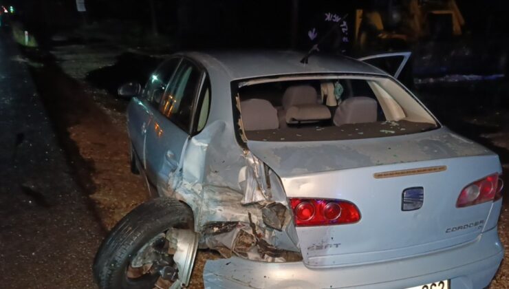 Antalya’da kaza sonrası kaçan alkollü sürücü tarlada yakalandı