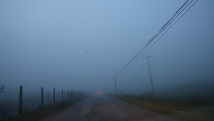 Aydın-Muğla yolunda yoğun sis