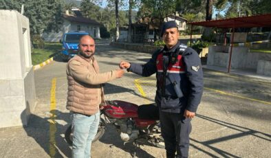 Aydın’da 7 yıl önce çalınan motosikleti bulundu