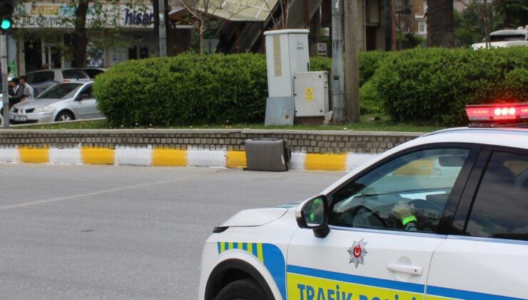 Aydın’da minibüsten düşen valiz, ekipleri harekete geçirdi