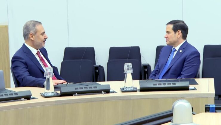 Bakan Fidan, ABD’li mevkidaşı Rubio ile görüştü