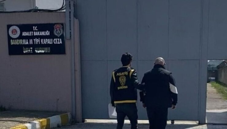 Balıkesir’de hapis cezası bulunan 25 şahıs yakalandı