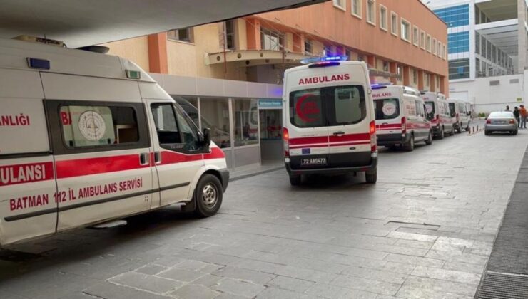 Batman’da merdivenden düşen bir kişi yaşamını yitirdi