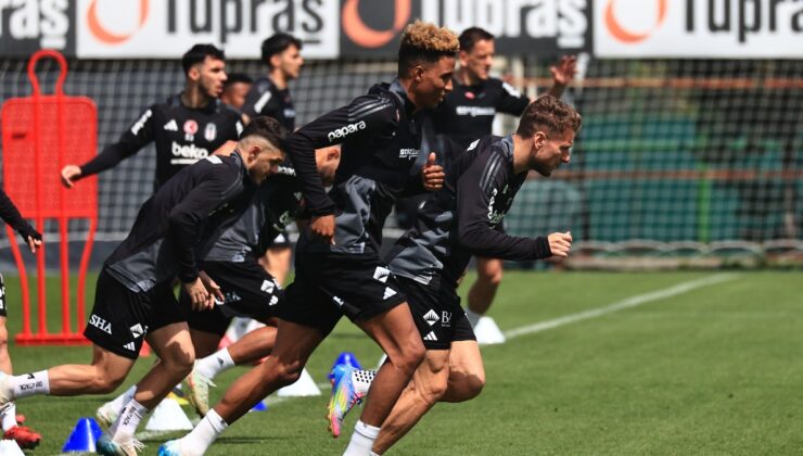 Beşiktaş, Göztepe maçının hazırlıklarını tamamladı