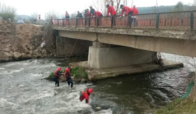 Bolu’da jandarma, derede cinayet silahını arıyor