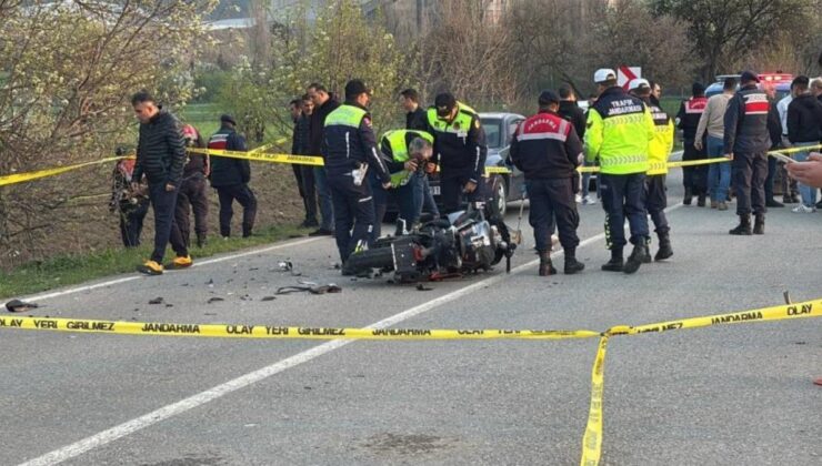 Bolu’da traktör ile motosiklet çarpıştı: 1 ölü